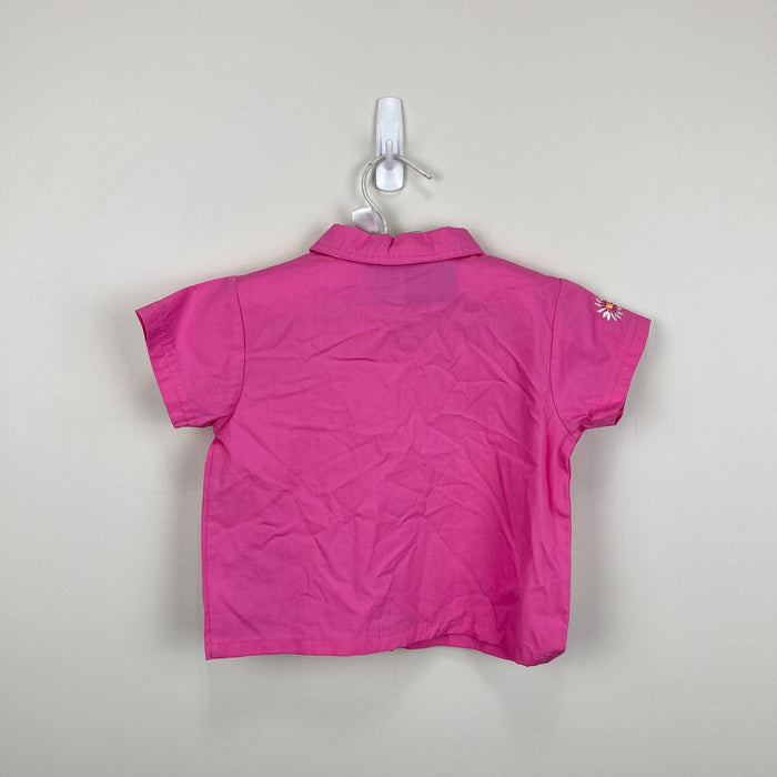 Vintage Y2K Blues Clues Short Sleeve Pink Top 24 Months