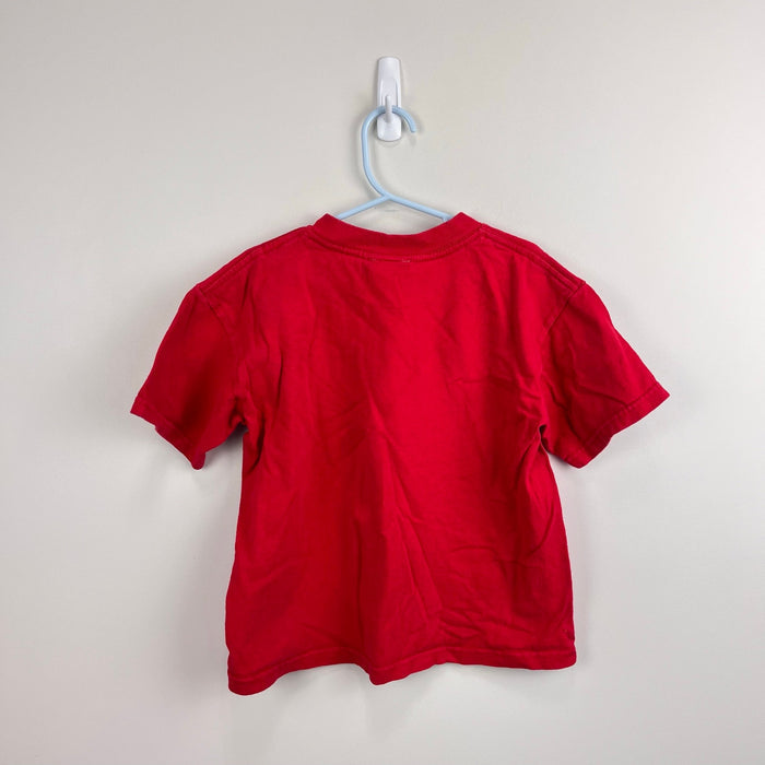 Vintage Y2K Cartoon Network Scooby-Doo! Short Sleeve Red Graphic T-Shirt L 7