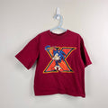 Vintage Y2K Sonic X Short Sleeve Red Graphic T-Shirt L 7
