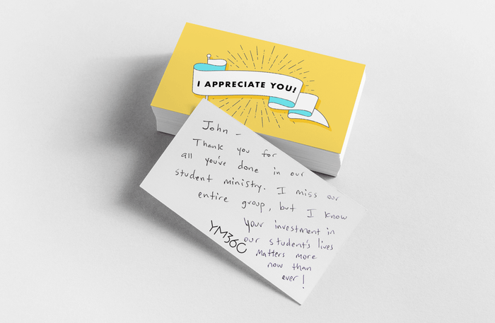 Volunteer Encouragement Card Bundle (Set of 9)