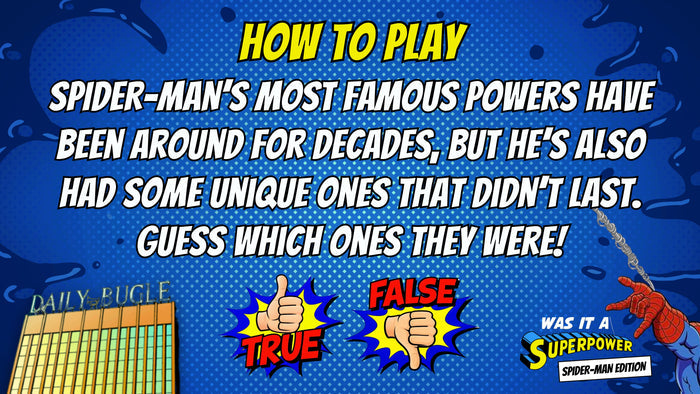 Was It A Superpower - Spider-Man