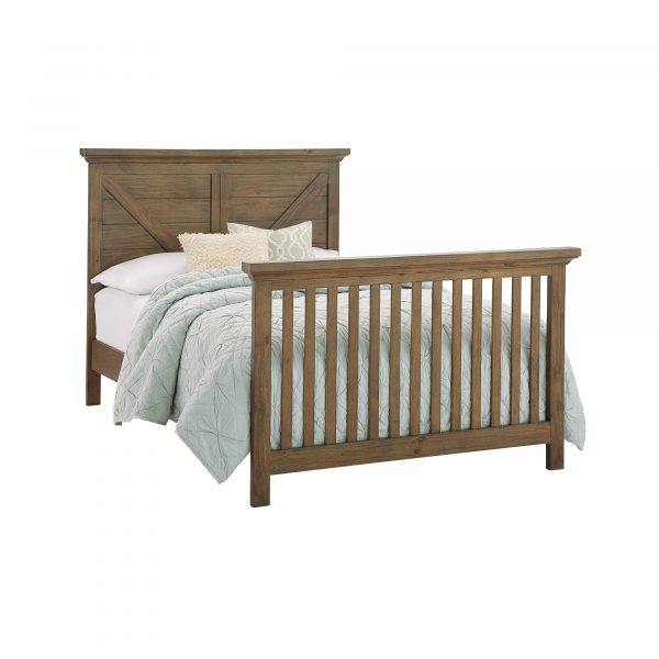 Westwood Westfield Full Bed Rails In Harvest Brown