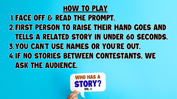 Who Has A Story? Vol 2