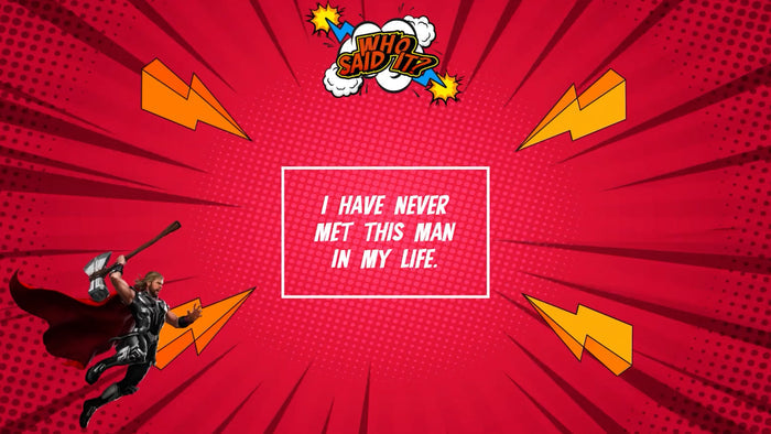 Who Said It - OG Avengers Edition