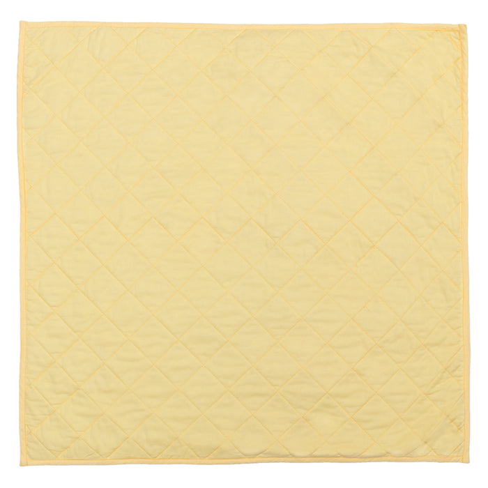 Yellow Diamond Quilt Euro Sham