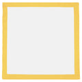 Yellow Linden Border Euro Sham
