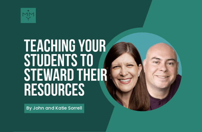 [Youth Ministry Hacks] Teaching Your Students To Steward Their Resources